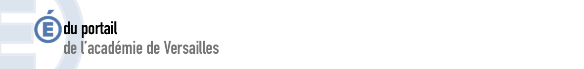 Bandeau eduportail du portail De L acad mie De Versailles